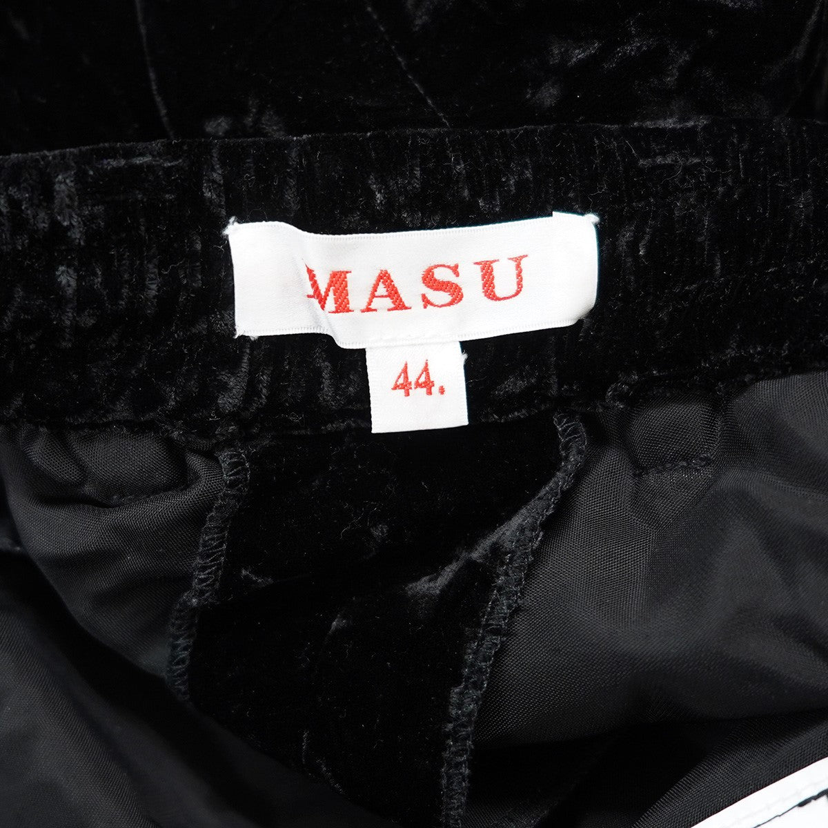 MASU(エムエーエスユー) 25SS ELEPHANT EASY PANTS - BLACK
