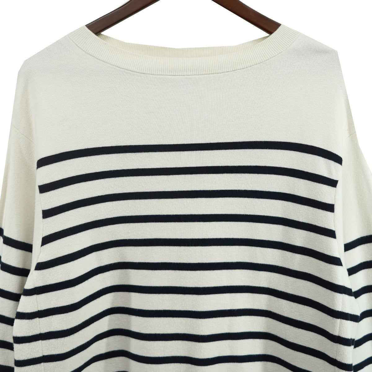 23AW TOMORROWLAND TRICOT スビンコットン ニットバスクシャツ