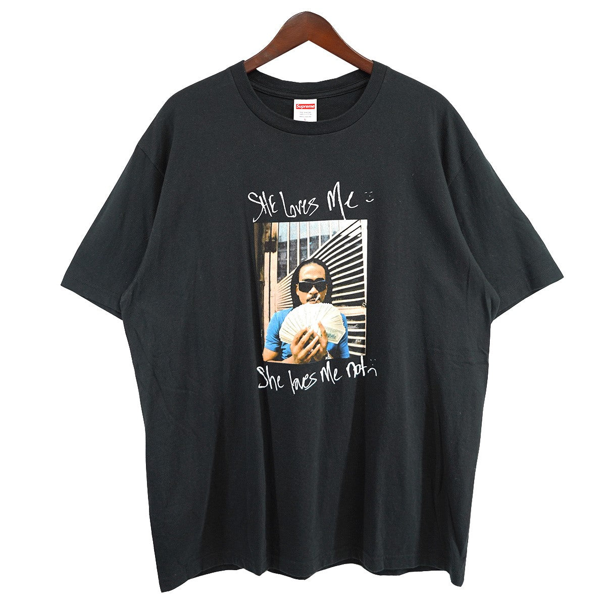 Supreme 25SS Max B Teeロゴ フォト マックス B Tシャツ HIPHOP RAP Tee 古着・中古-1枚目のアイテム画像