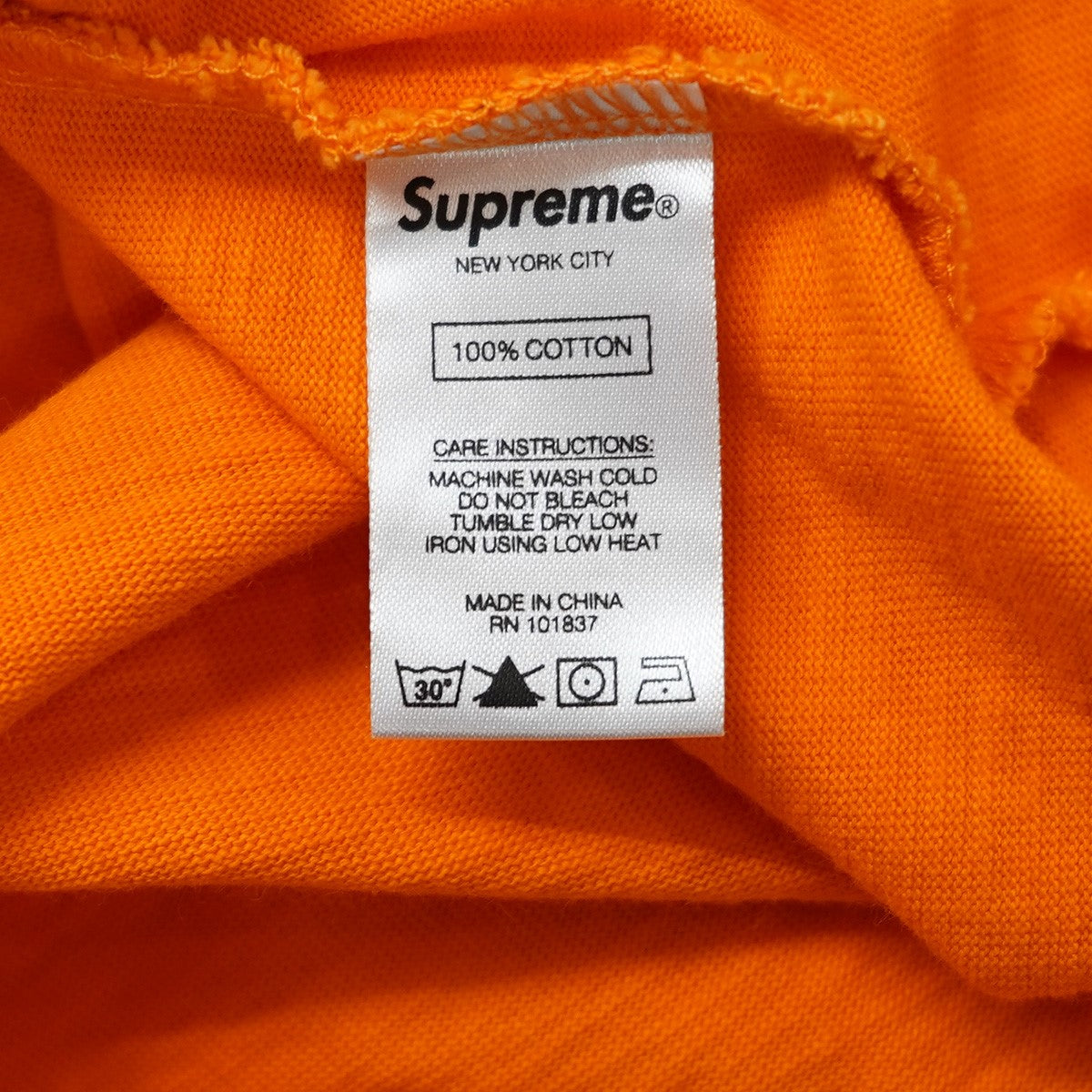 Supreme Pocket S／S Tee ピスタグ ロゴ ポケット Tシャツ ポケT 古着・中古-5枚目のアイテム画像