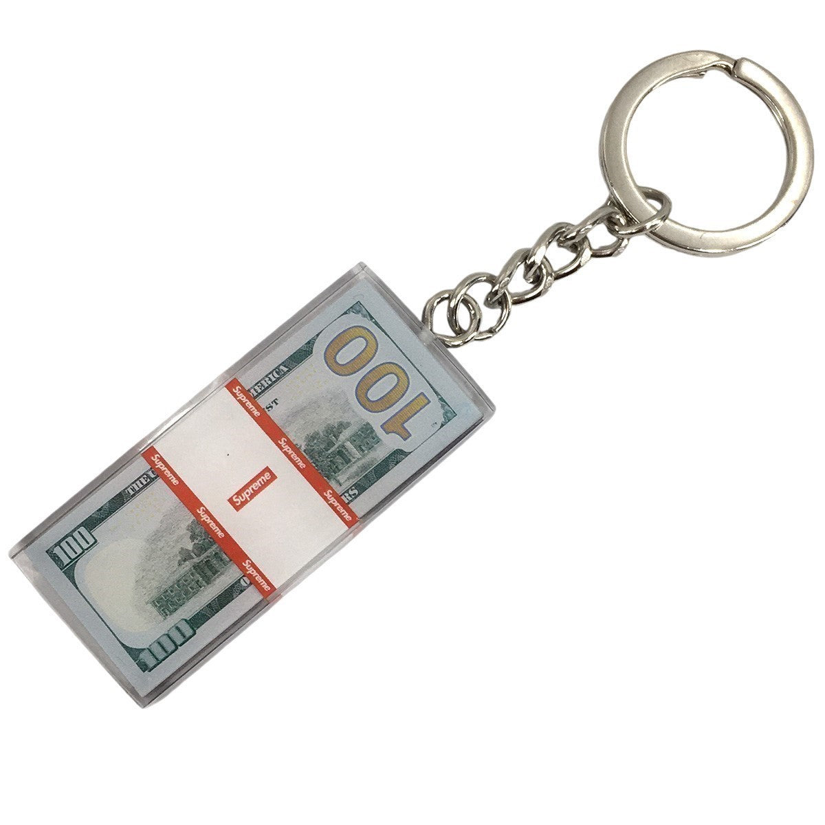 24AW Cash Paperweight Keychainキャッシュ 紙幣 ロゴ キーチェーン キーホルダー