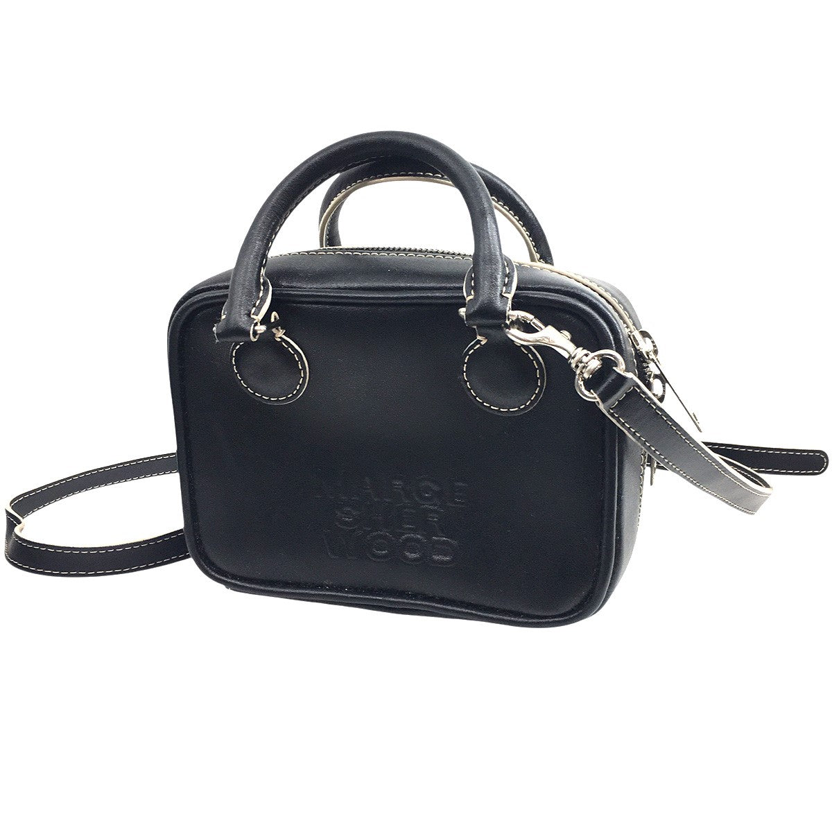 新品同様　STRATHBERRY　ショルダーバッグ　2way　スモール　ロゴ刻印 新登場 バッグ | Strathberry 日本 / Japan