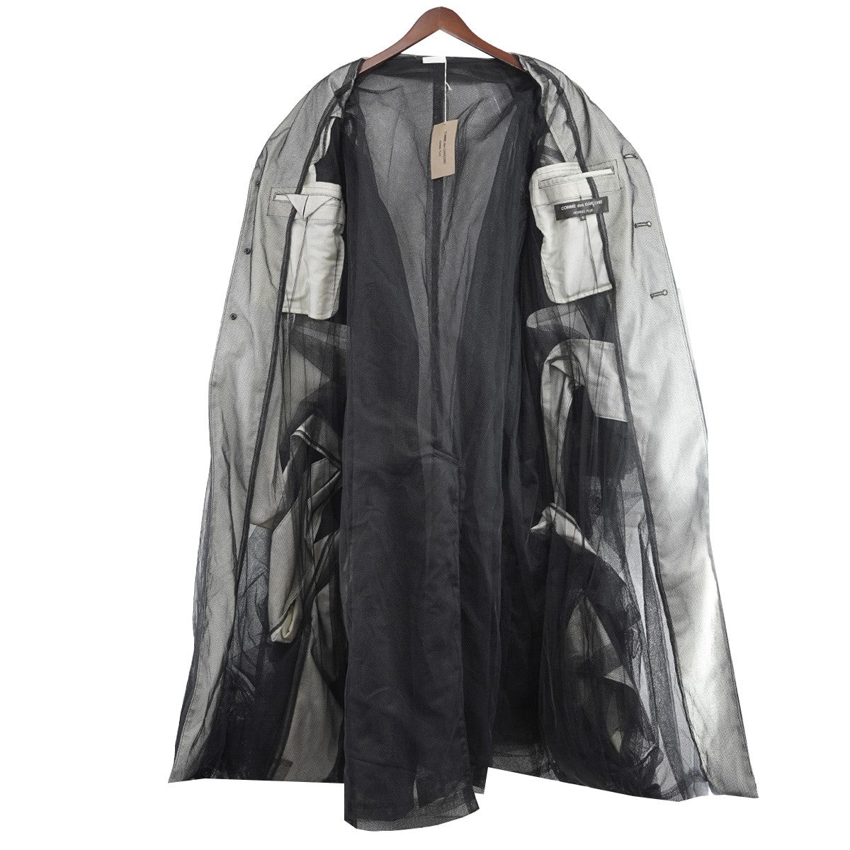 お値下げコムデギャルソン25ss❤️リボンジャケットM COMME des GARCONS HOMME(コムデギャルソンオム) 25SSウールトロ