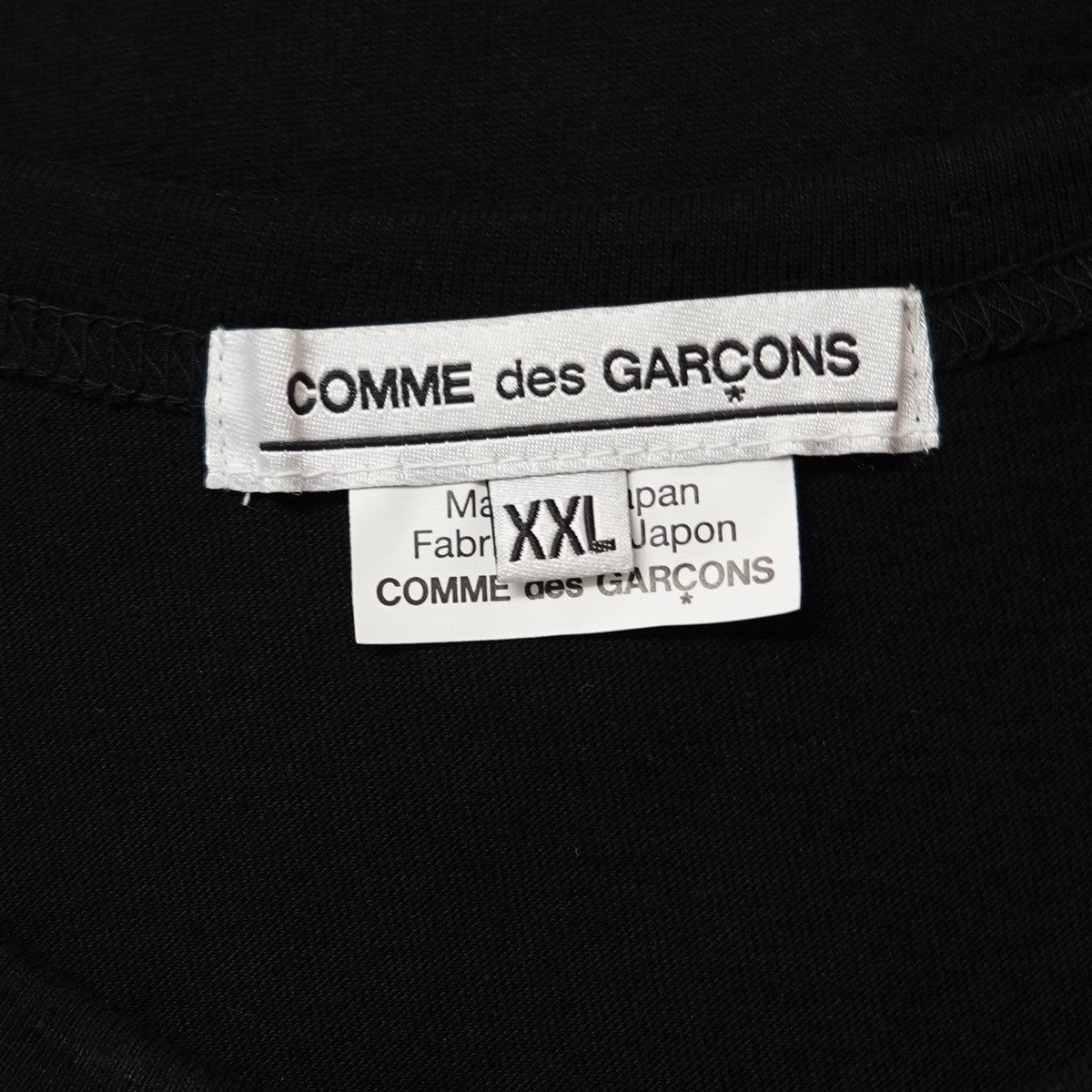 COMME des GARCONS 25SS メッセージ ペイントスローガン Tシャツ 古着・中古-5枚目のアイテム画像