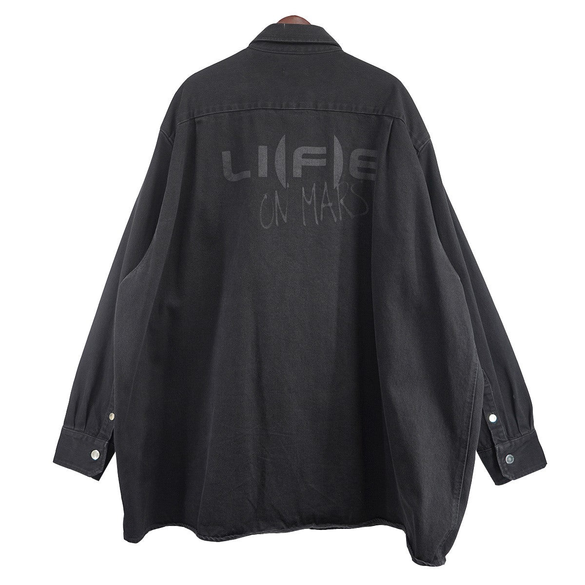 RAF SIMONS(ラフシモンズ) 20AW BIG FIT DENIM SHIRT with ZIPPED