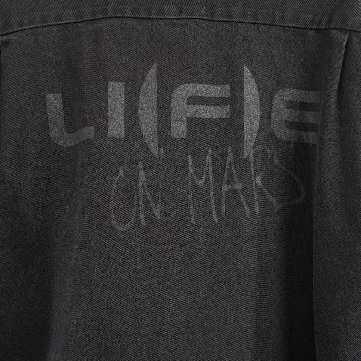 RAF SIMONS(ラフシモンズ) 20AW BIG FIT DENIM SHIRT with ZIPPED