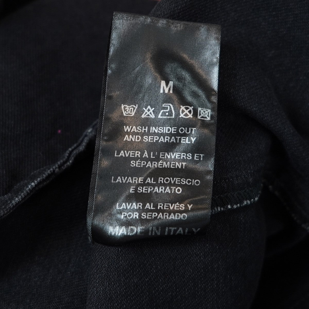 RAF SIMONS(ラフシモンズ) 20AW BIG FIT DENIM SHIRT with ZIPPED