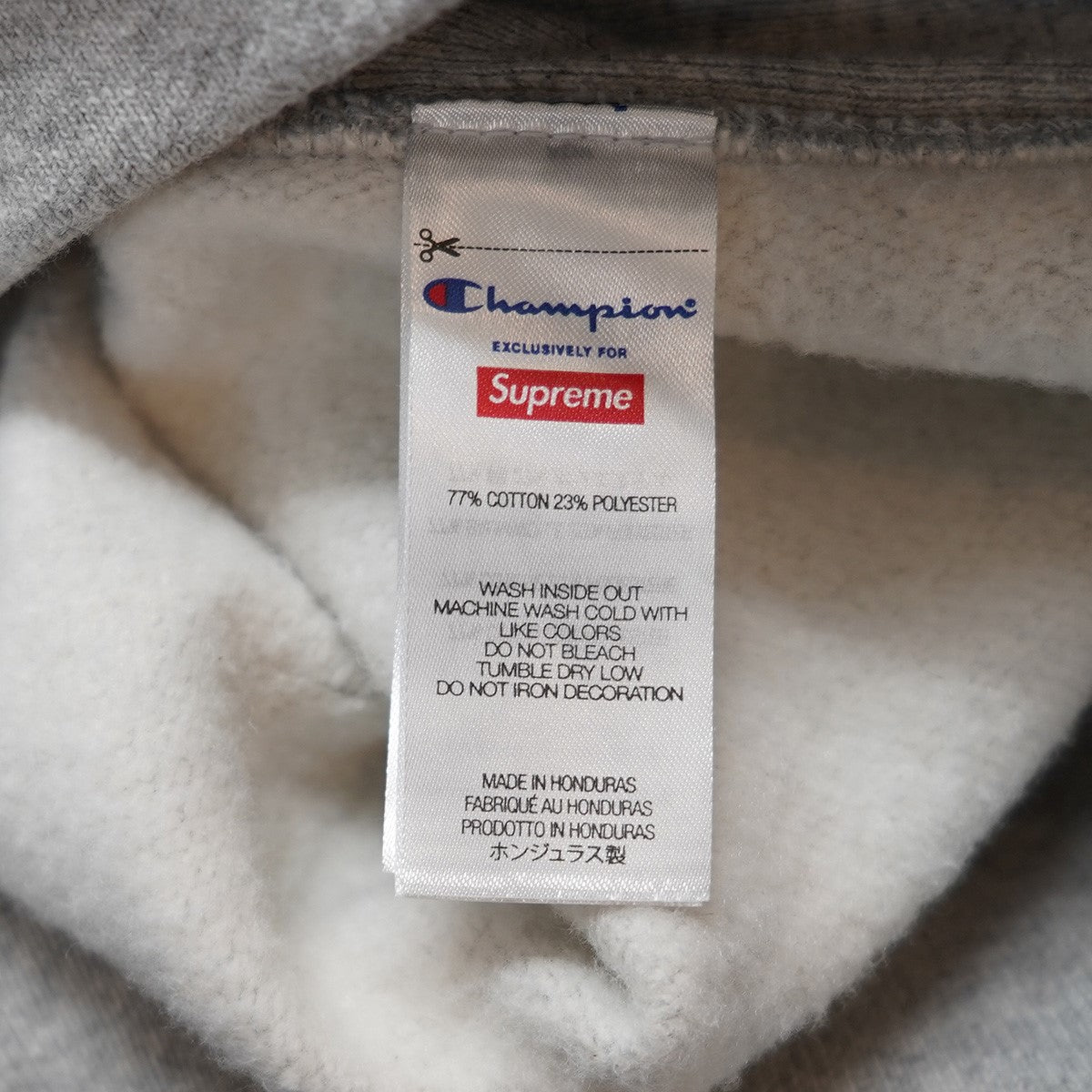 Supreme×Champion 25SS Champion Hooded Sweatshirtアーチロゴ Arc Logp パーカー フーデット パーカー 古着・中古-6枚目のアイテム画像