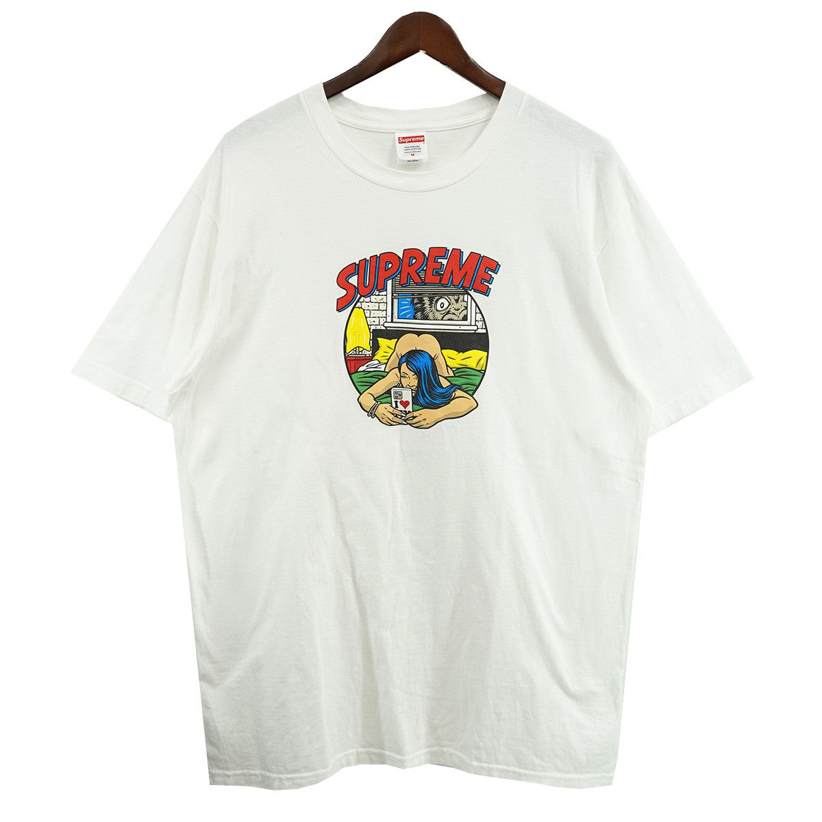 Supreme 25SS Bedroom Tee ベッドルーム ロゴ ガール Tシャツ 古着・中古-1枚目のアイテム画像
