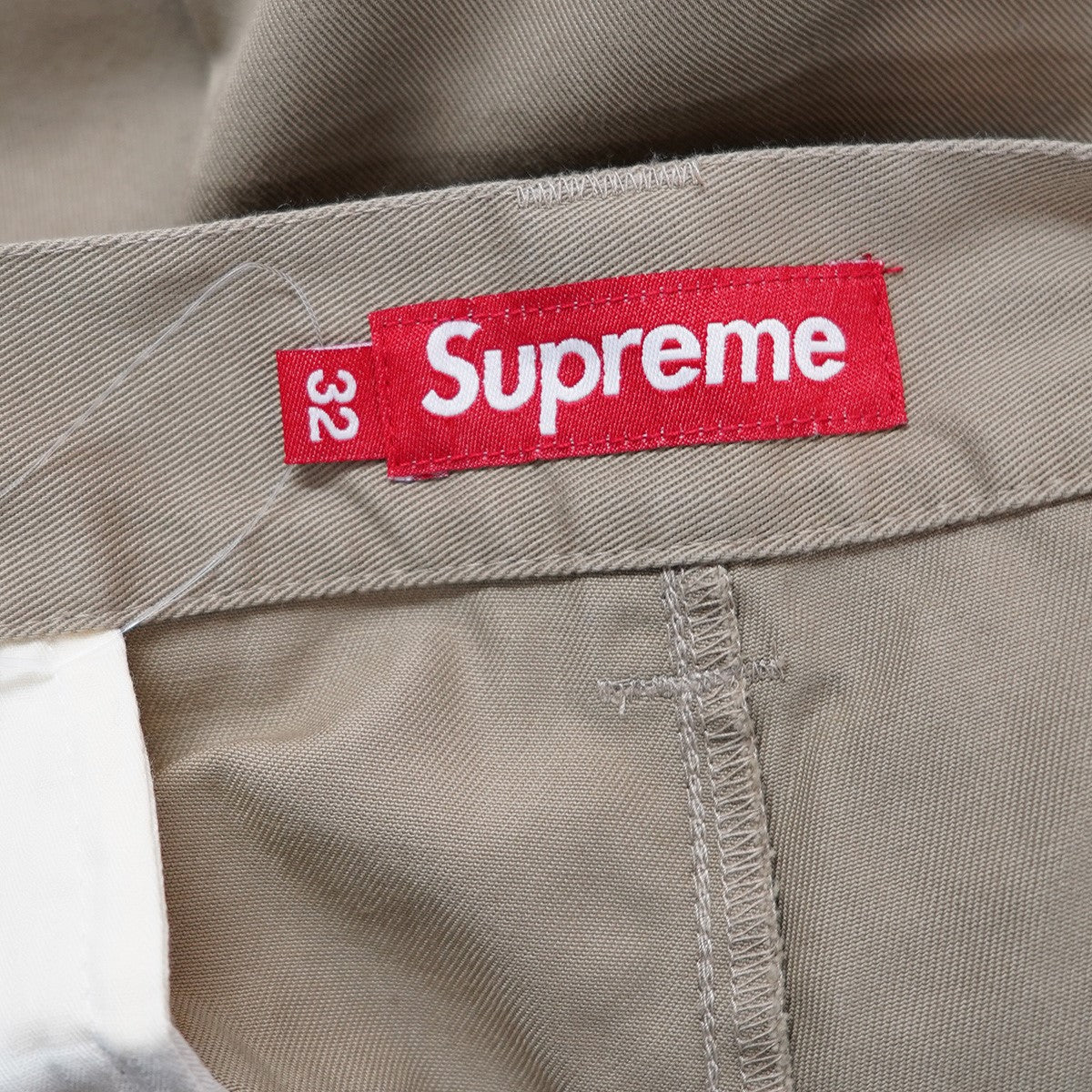 美品 2回のみ着用 Supreme ホワイト ワークパンツ　34 美品 2回のみ着用 Supreme ホワイト ワークパンツ 34 - メルカリ