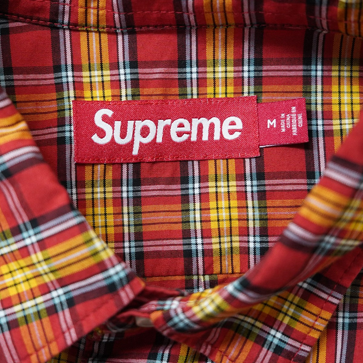 25SS Mini Plaid S／S Shirtロゴ ミニ プレイド チェック ショートスリーブ 半袖シャツ
