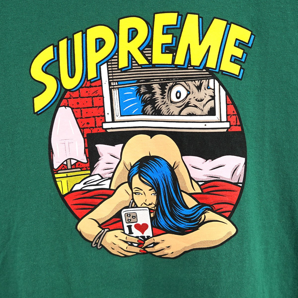 Supreme 25SS Bedroom Tee ベッドルーム ロゴ ガール Tシャツ 古着・中古-2枚目のアイテム画像
