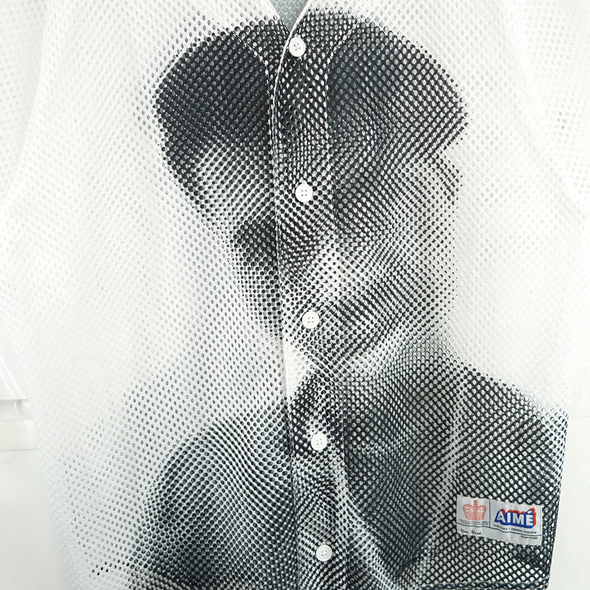 Aime Leon Dore 24SS The Genesis Mesh Baseball Jerseyエメレオンドレ ザ ジェネシス メッシュ ベースボール ジャージー シャツ 古着・中古-3枚目のアイテム画像