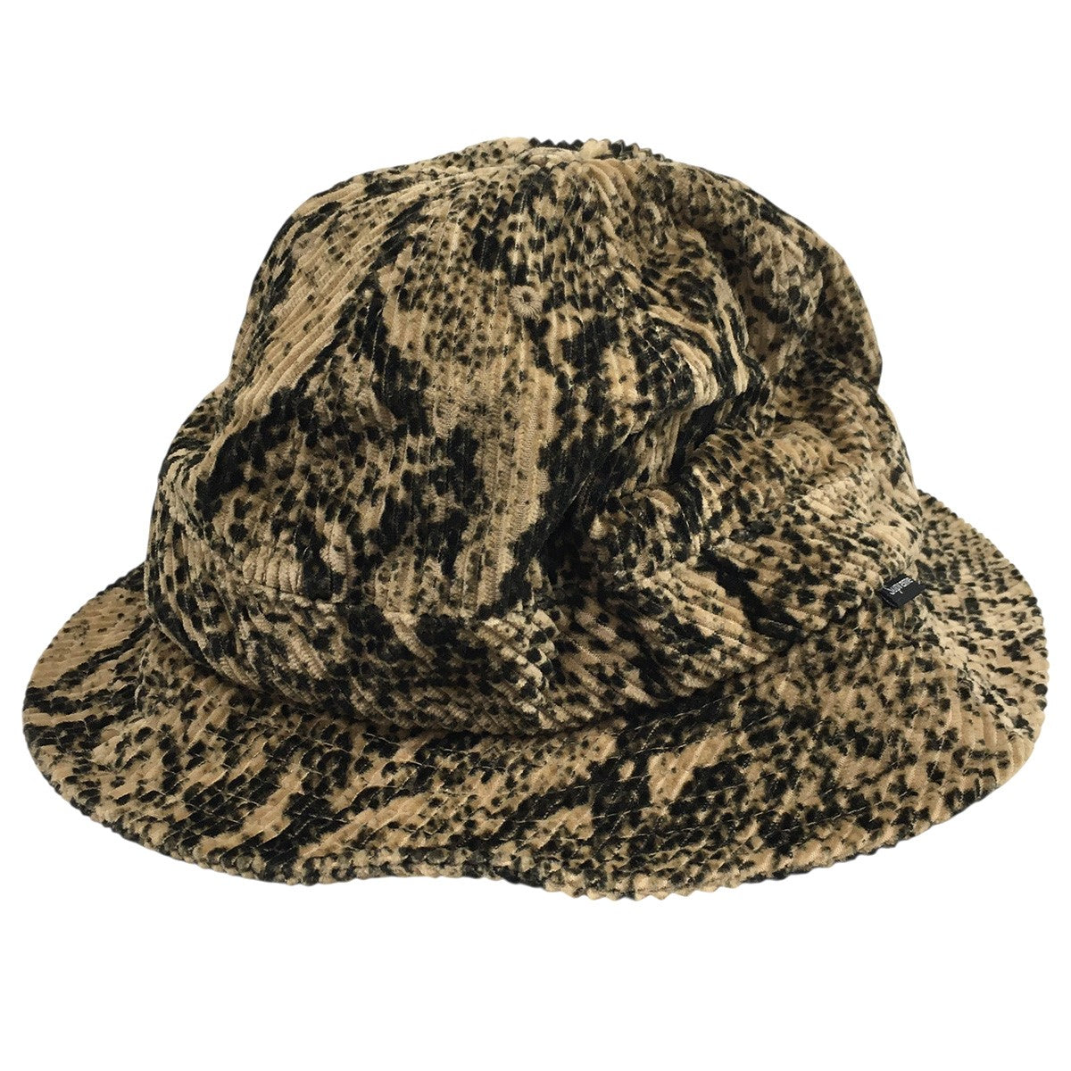 20AW Snakeskin Corduroy Bell Hatスネークスキン コーデュロイ ベル ハット 帽子