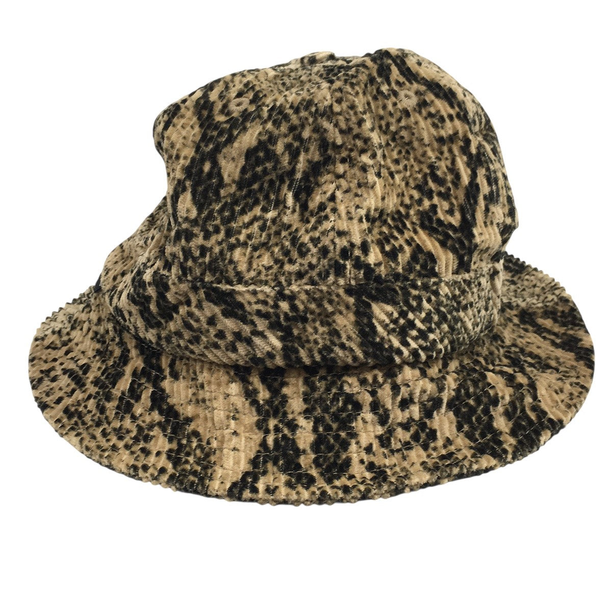 20AW Snakeskin Corduroy Bell Hatスネークスキン コーデュロイ ベル ハット 帽子