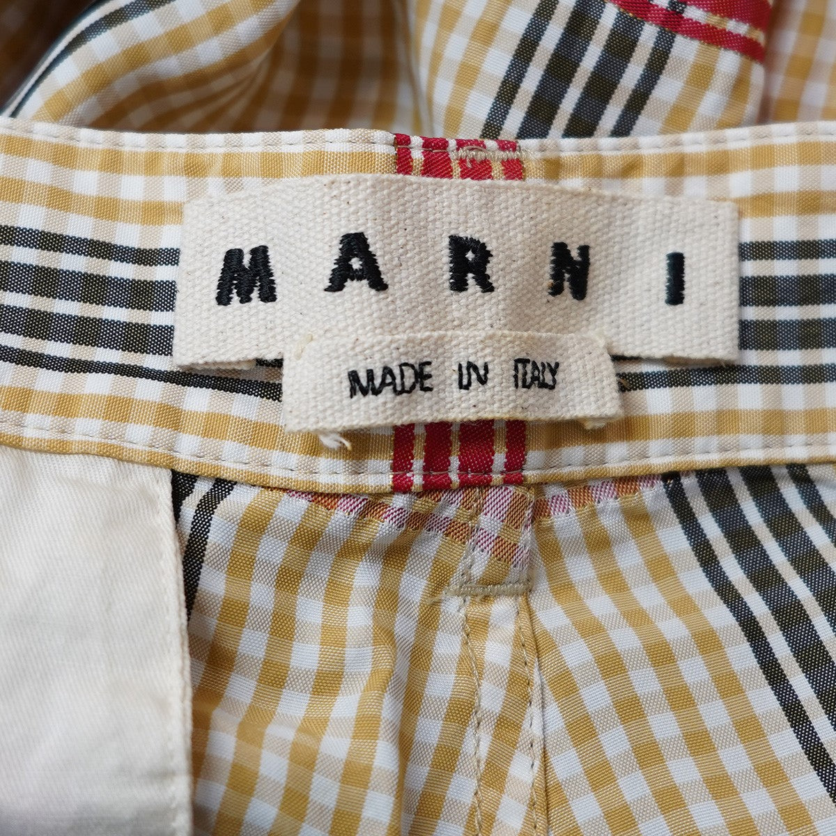 MARNI(マルニ) 20SS チェックレーヨンパンツ PUMU0095A0 マルチ