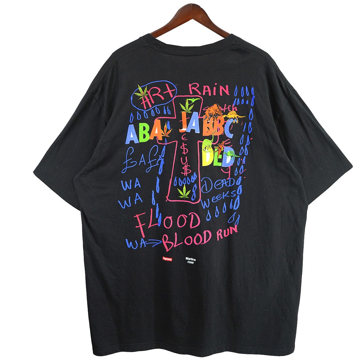 【関税込み】Martine Rose マルチカラー シュランケン Tシャツ Martine Rose ロングTシャツ | ホワイト | FARFETCH JP