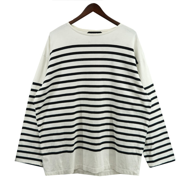 AUBERGE(オーベルジュ) ボーダーロンT 長袖 ロングスリーブTシャツ