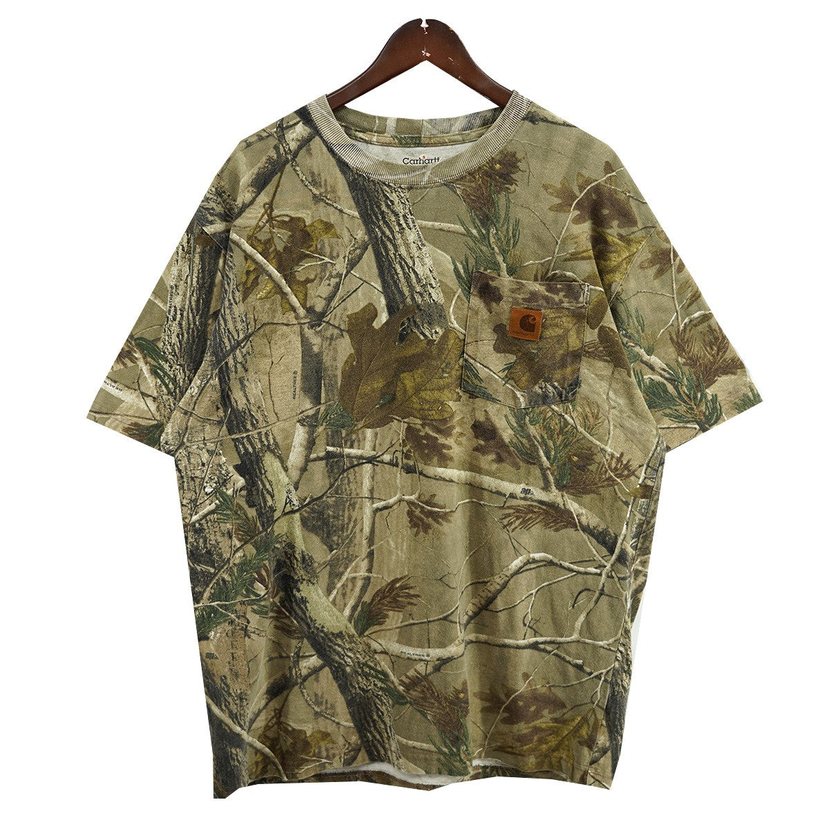 CarHartt(カーハート) REALTREE ロゴ リアルツリー Tシャツ