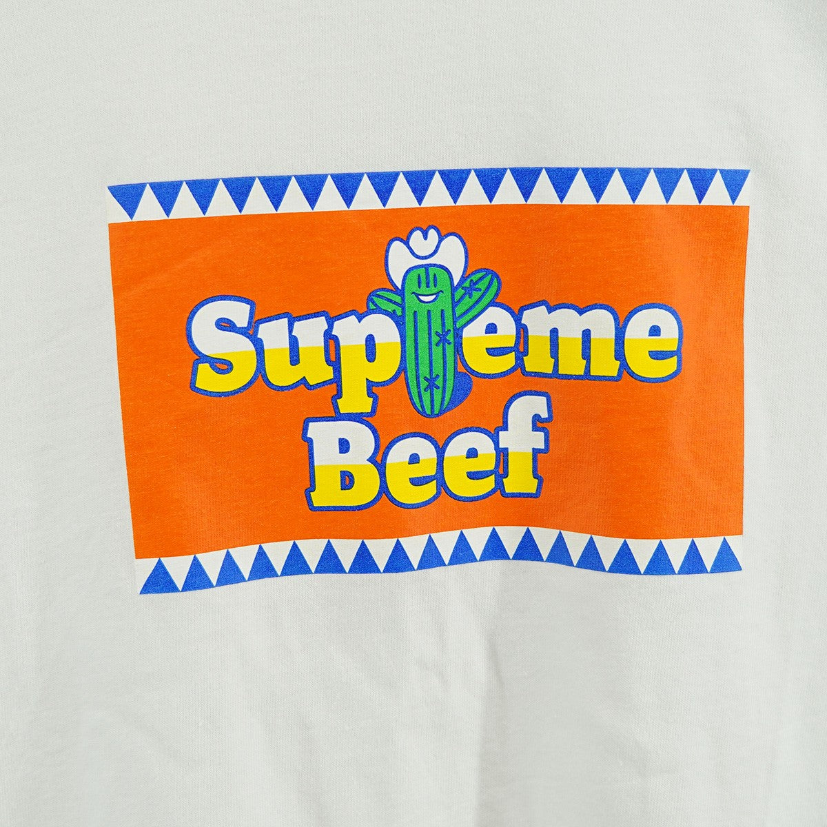 Supreme 25SS Beef Tee ロゴ ビーフ Tシャツ 古着・中古-2枚目のアイテム画像