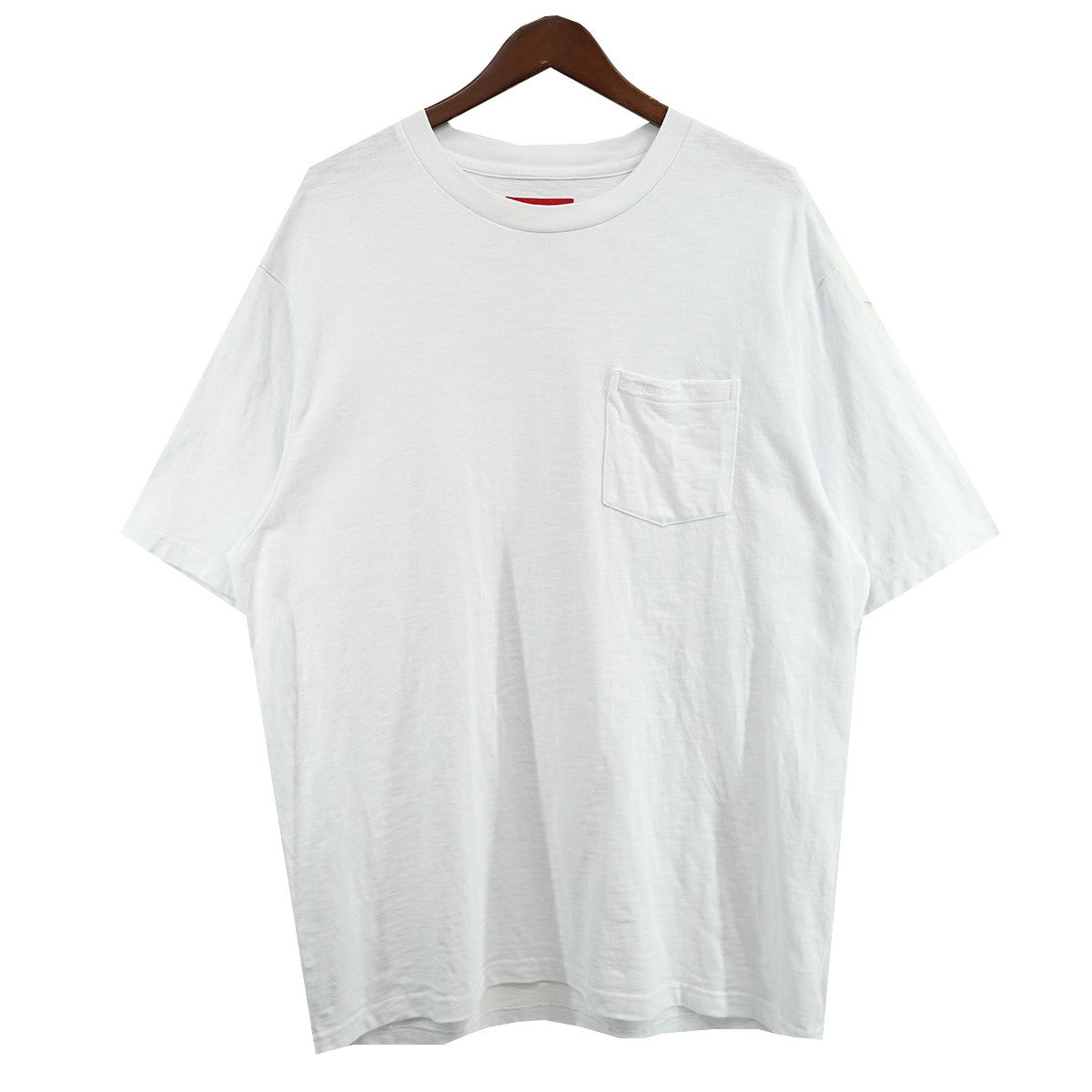 Supreme ホワイト Tシャツ Mサイズ Supreme ホワイト Tシャツ Mサイズ ポケット付き - メルカリ