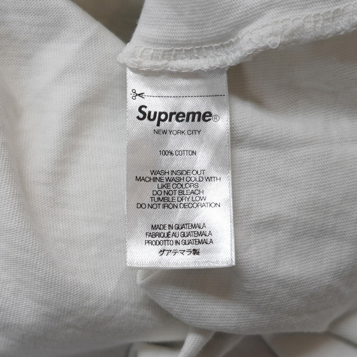 超人気!SUPREME ウォッシュドハンドスタイルロゴ 半袖Tシャツ Supreme(シュプリーム) 22AW Washed Handstyle S／S Top