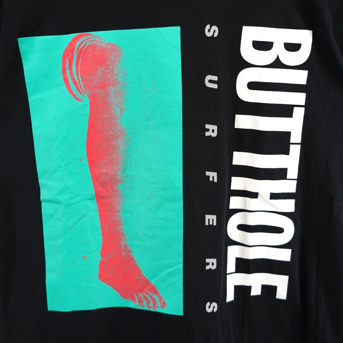 Supreme 21SS Butthole Surfers Leg Teeバットホール サーファーズ バンド レッグ ロゴ Tシャツ 古着・中古-2枚目のアイテム画像