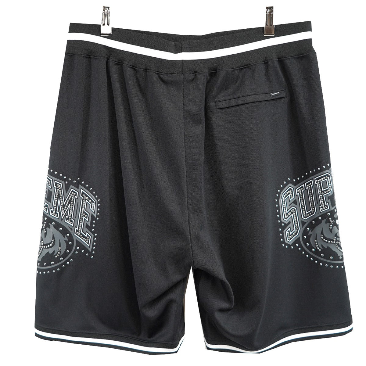 Supreme 25SS Studded Basketball Shortスタッズ ロゴ バスケットボール ショーツ ハーフパンツ 古着・中古-3枚目のアイテム画像