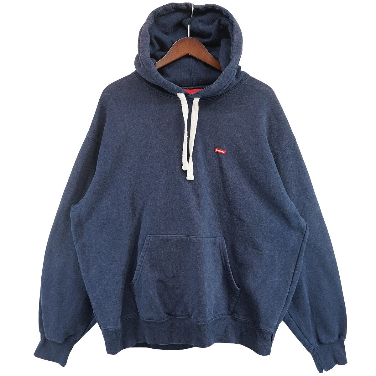 23AW Small Box Drawcord Hooded Sweatshirtスモールボックスロゴ ドローコード フーデットスウェットシャツ パーカー
