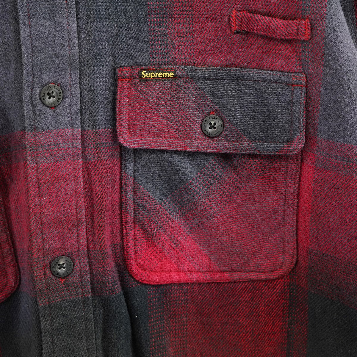 25SS Quilted Lined Hooded Flannel Shirtロゴ キルティング キルテッド チェック ラインド  フード フランネルシャツ ネルシャツ