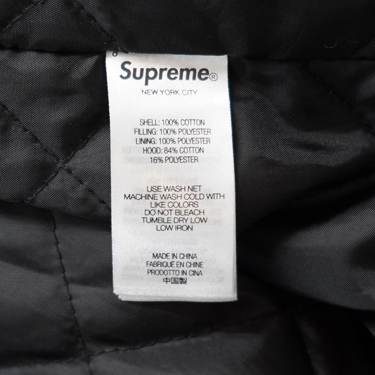 25SS Quilted Lined Hooded Flannel Shirtロゴ キルティング キルテッド チェック ラインド  フード フランネルシャツ ネルシャツ