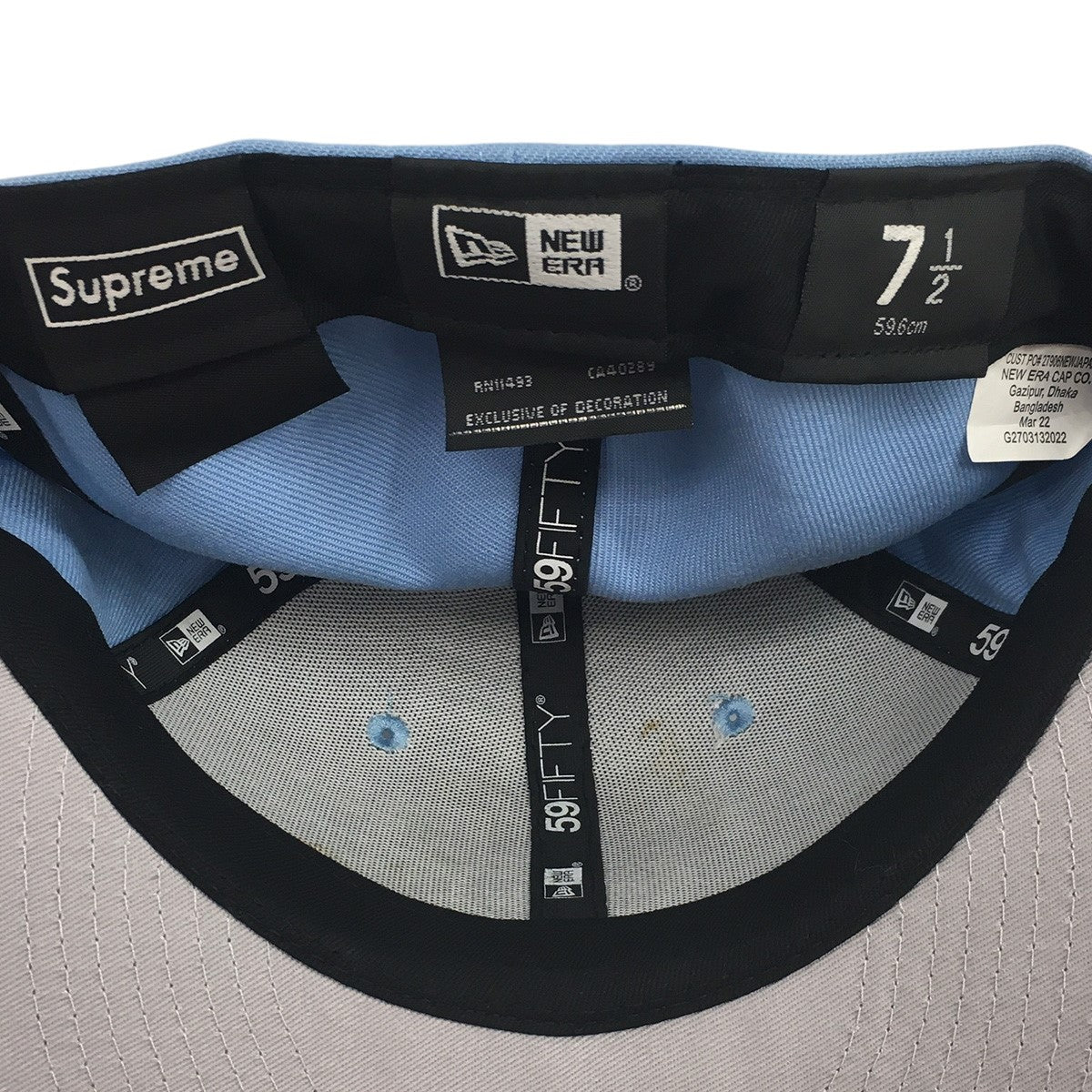 Supreme×New Era 22SS Goat New Era ゴート ロゴ ニューエラ