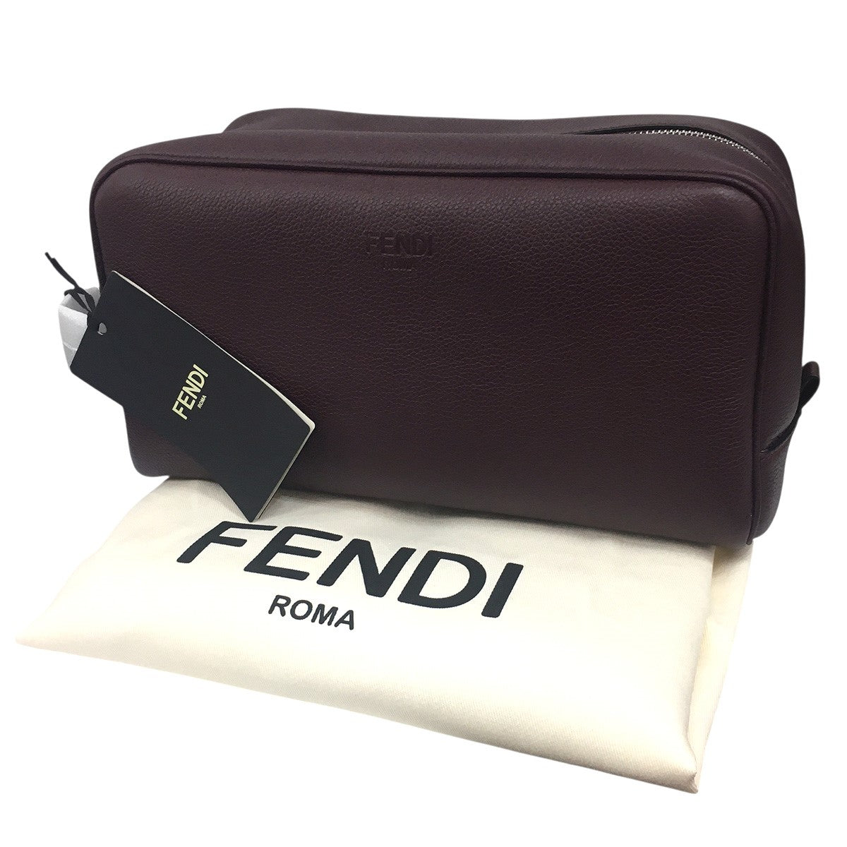 FENDI フェンディ　ドラムバッグ 直営店買付】フェンディ☆モン トレゾール レザー S☆8BS010