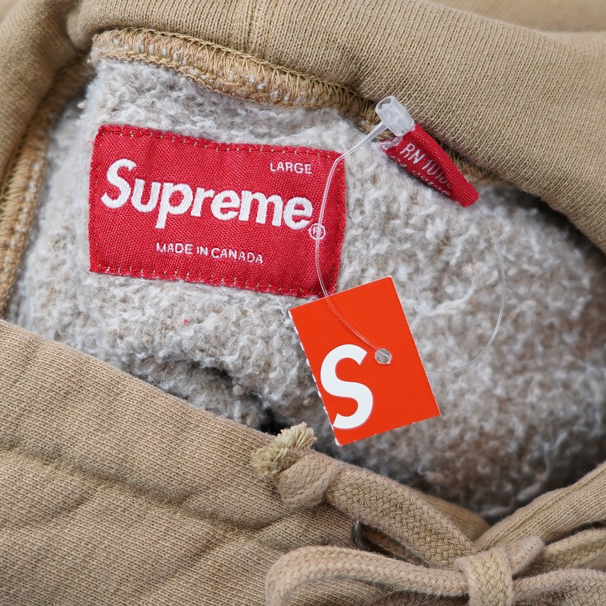 Supreme 23SS Overdyed S Logo Hooded Sweatshirtオーバーダイド加工 エスロゴ フーデッドスウェットシャツ パーカー 古着・中古-5枚目のアイテム画像