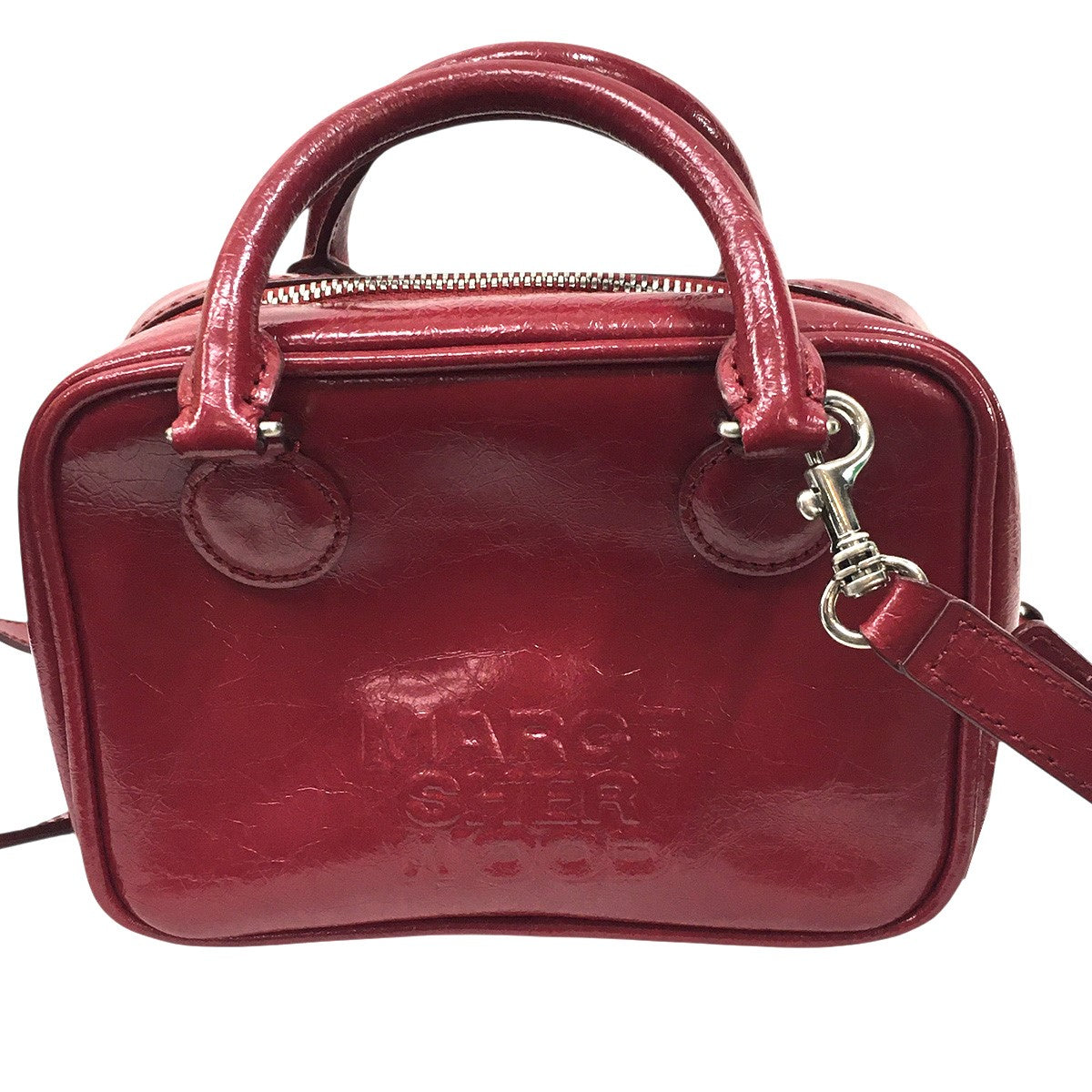 MARGESHERWOOD(マージシャーウッド) ロゴ レザー ミニ スモール