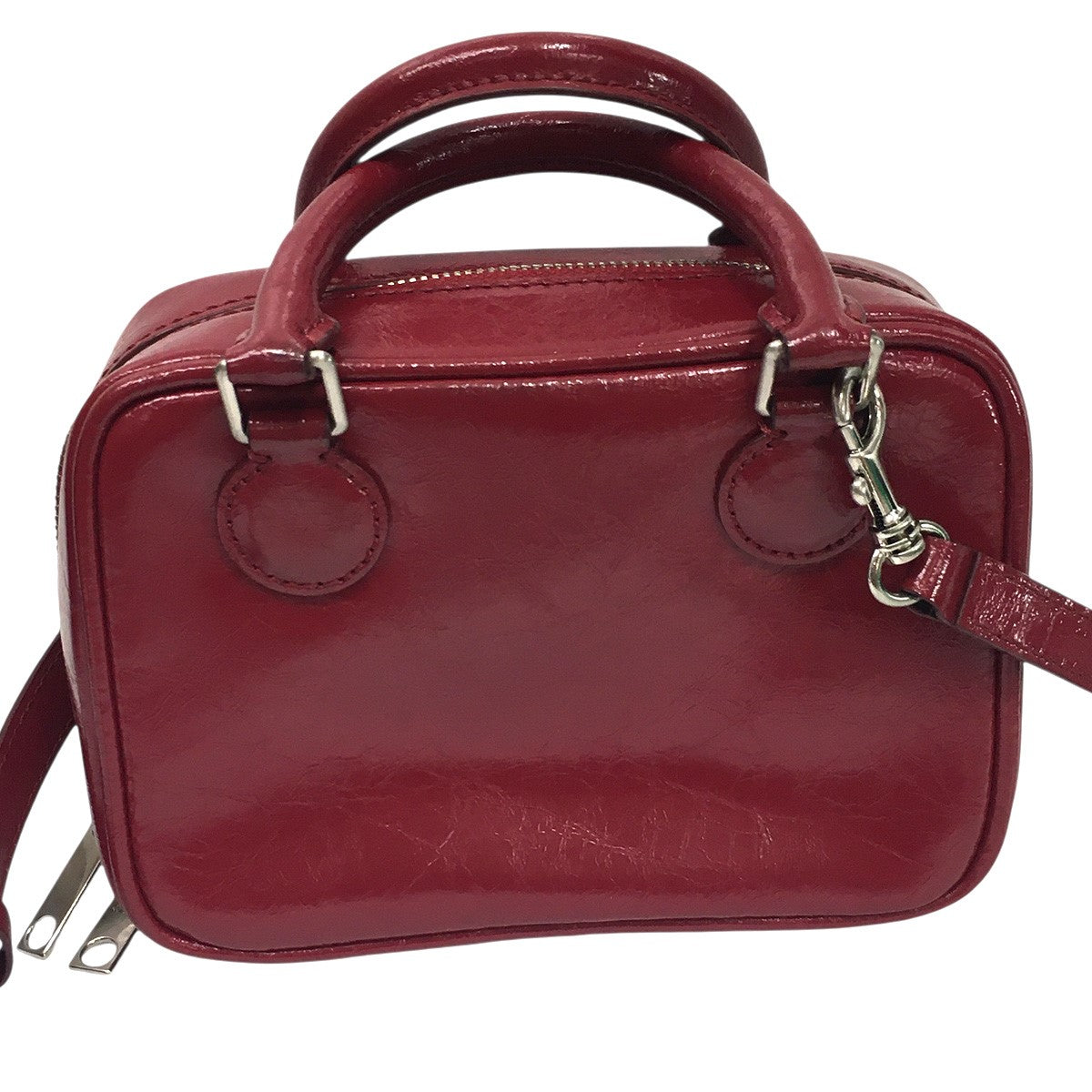 MARGESHERWOOD(マージシャーウッド) ロゴ レザー ミニ スモール