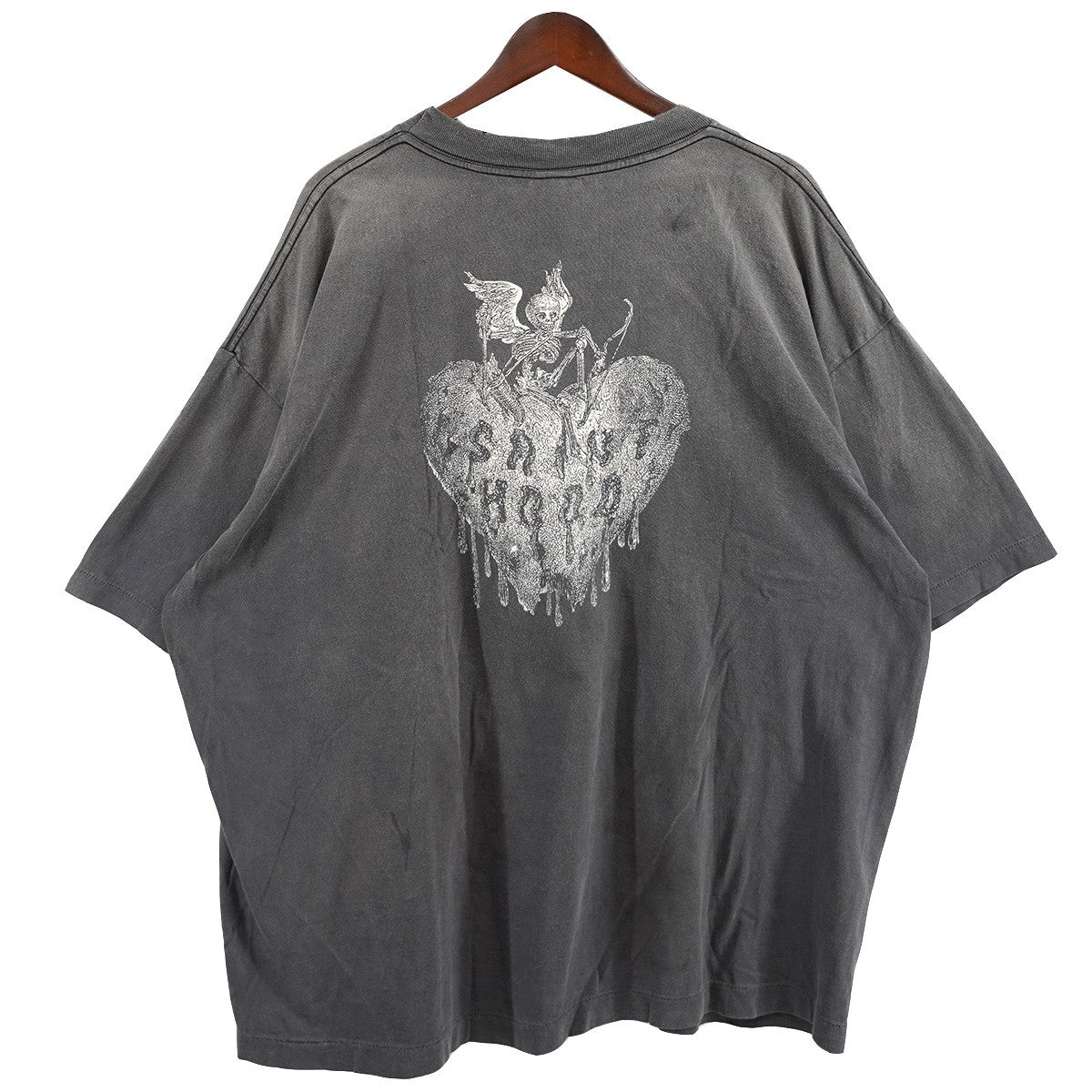 SAINT MICHAEL×NEIGHBORHOOD 25SS SS Tee STHD．FEARLESS Black