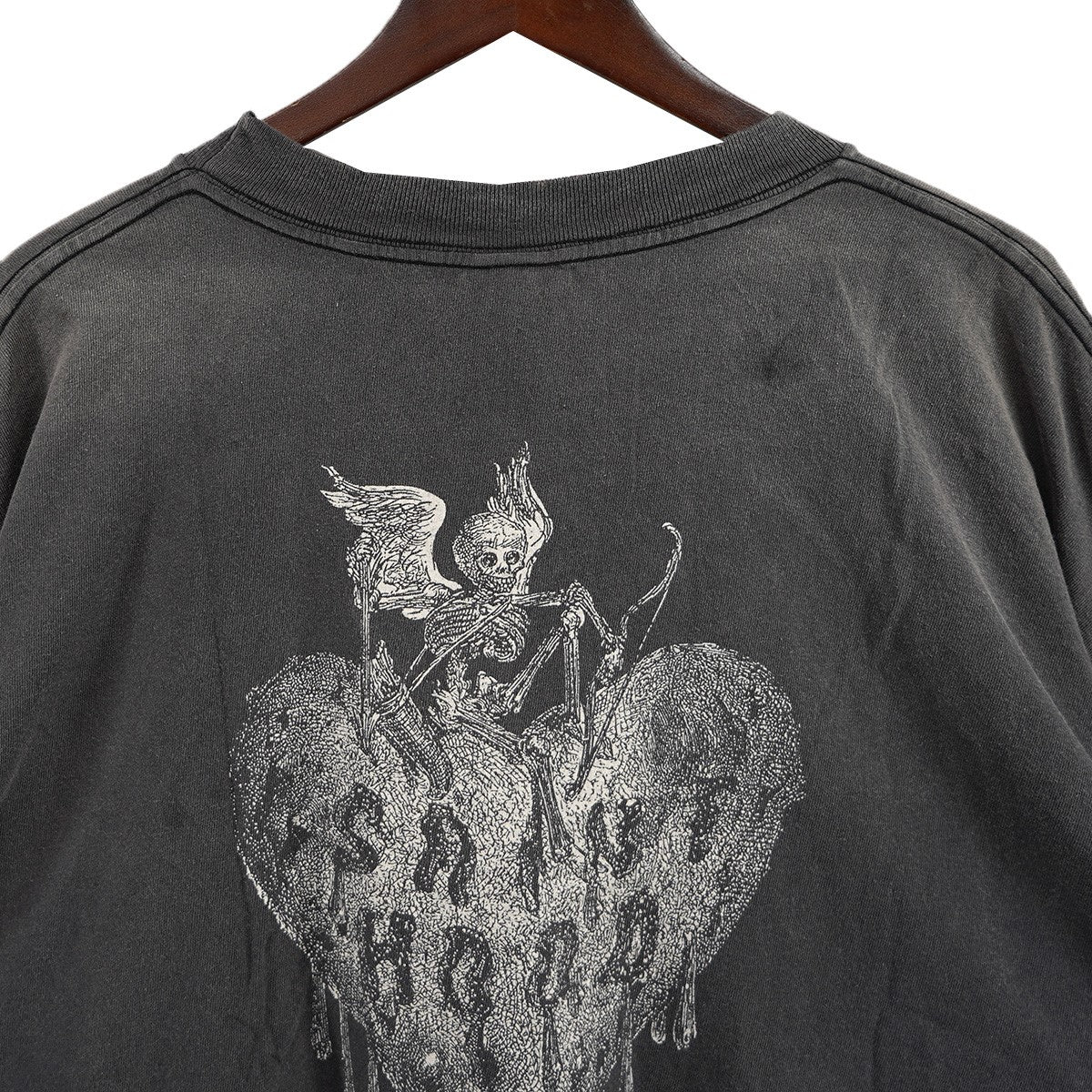 SAINT MICHAEL×NEIGHBORHOOD 25SS SS Tee STHD．FEARLESS Black
