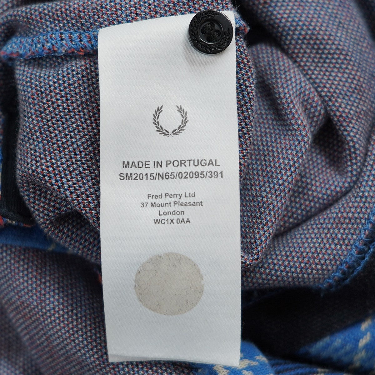 CHARLES JEFFREY LOVERBOY×FRED PERRY FRED PERRY チェック ポロシャツ 古着・中古-10枚目のアイテム画像