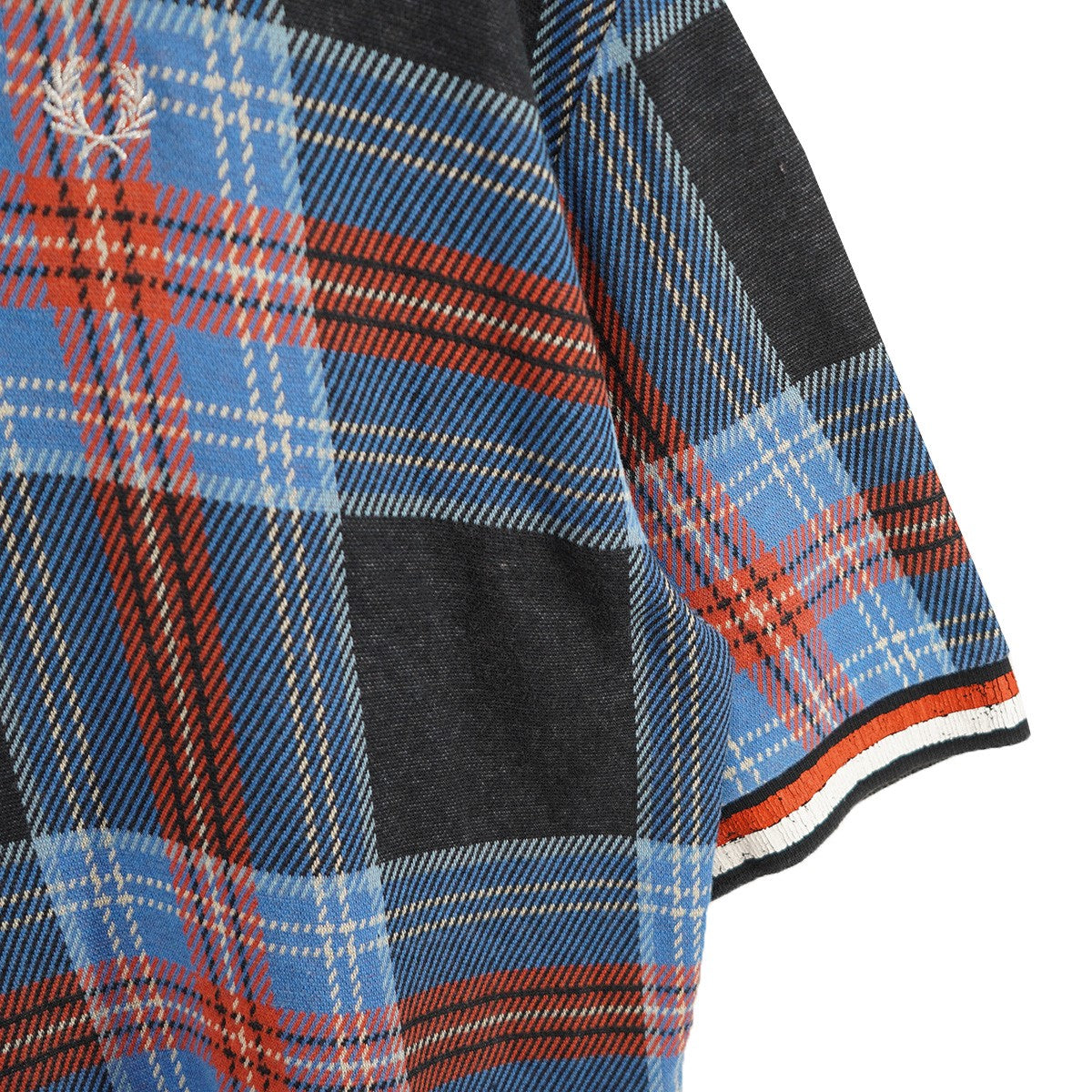 CHARLES JEFFREY LOVERBOY×FRED PERRY FRED PERRY チェック ポロシャツ 古着・中古-5枚目のアイテム画像
