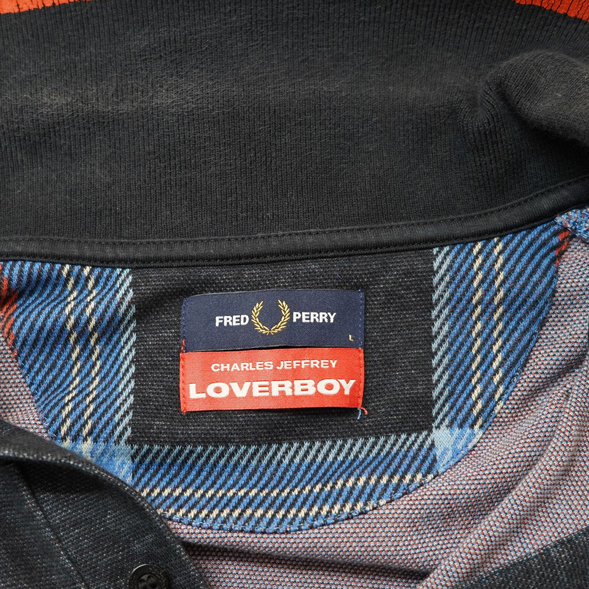 CHARLES JEFFREY LOVERBOY×FRED PERRY FRED PERRY チェック ポロシャツ 古着・中古-9枚目のアイテム画像
