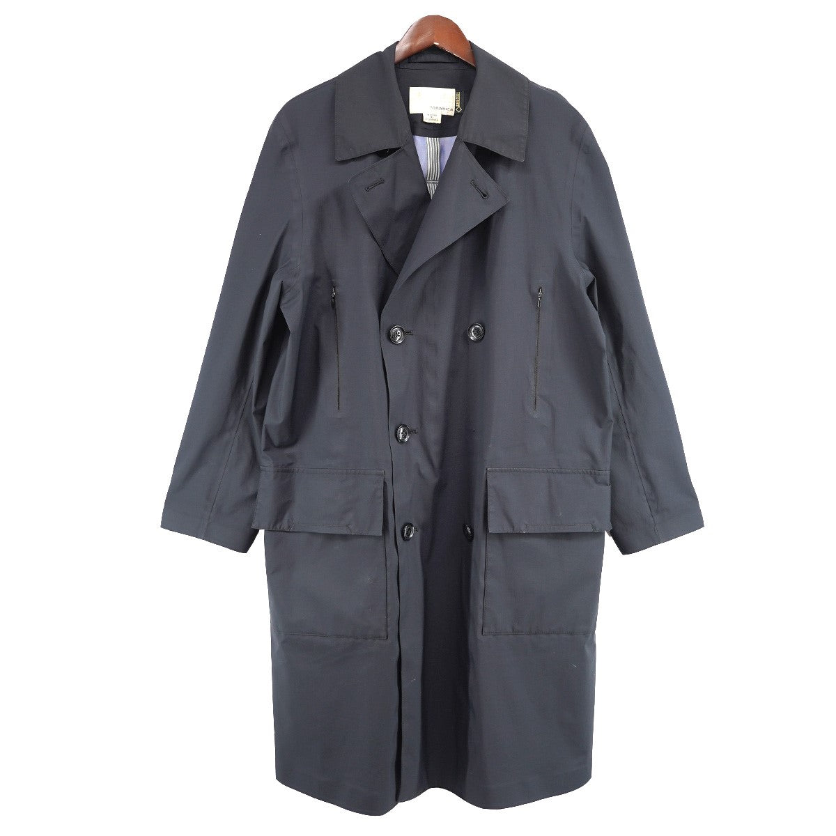 nanamica GORE-TEX／Trench Coat GTX ゴアテックス ナイロントレンチコート 古着・中古-1枚目のアイテム画像