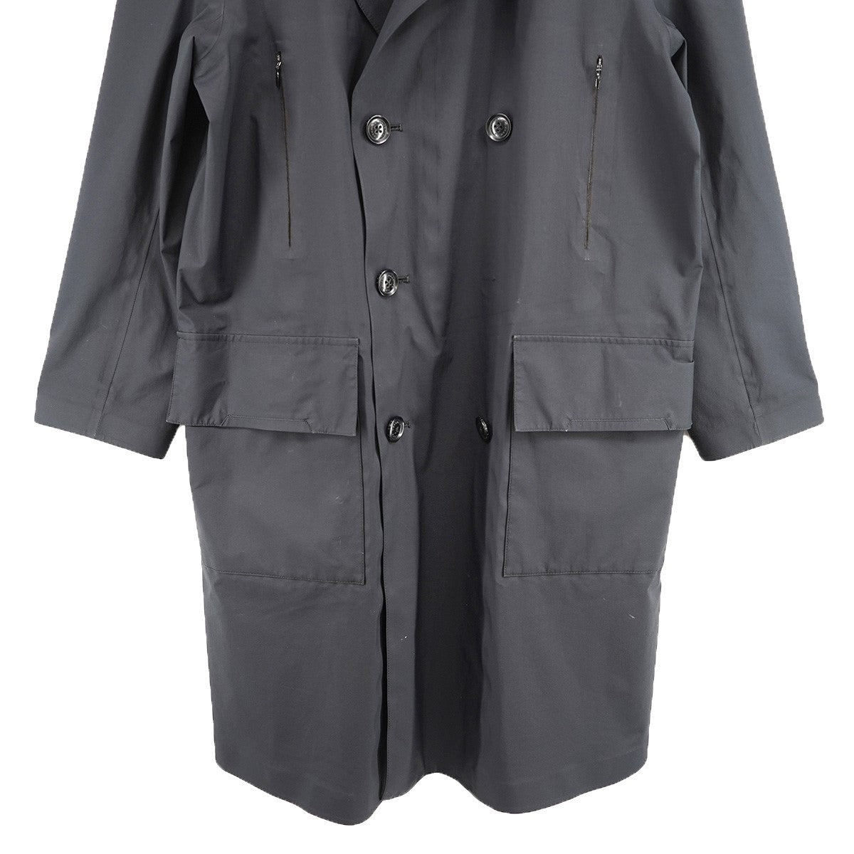 nanamica GORE-TEX／Trench Coat GTX ゴアテックス ナイロントレンチコート 古着・中古-4枚目のアイテム画像