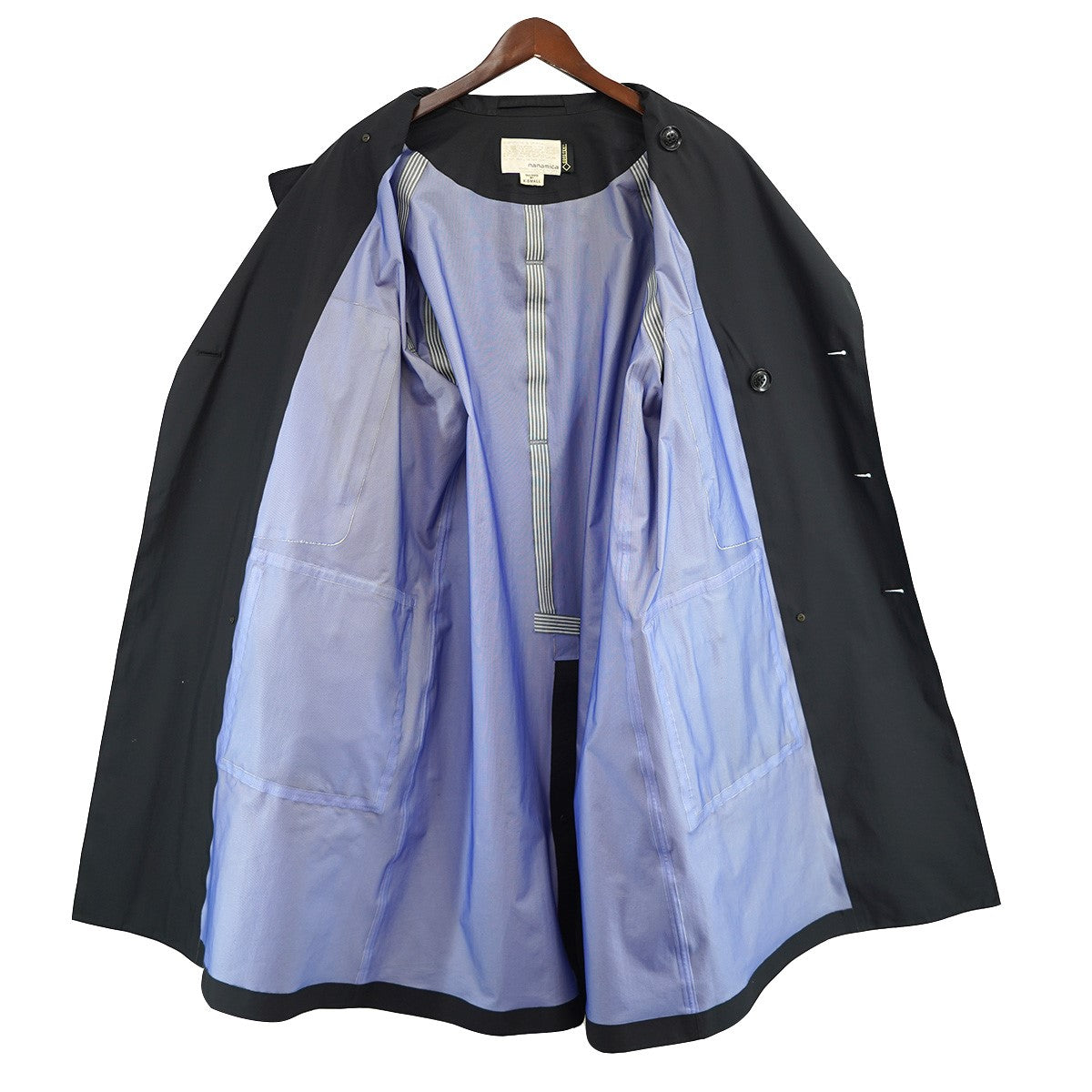 nanamica GORE-TEX／Trench Coat GTX ゴアテックス ナイロントレンチコート 古着・中古-6枚目のアイテム画像