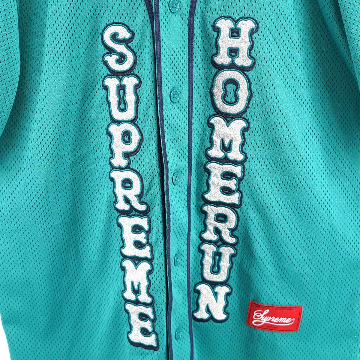 Supreme 25SS Homerun Baseball Jerseyホームラン ベースボール ジャージ ロゴ シャツ 半袖シャツ 古着・中古-2枚目のアイテム画像