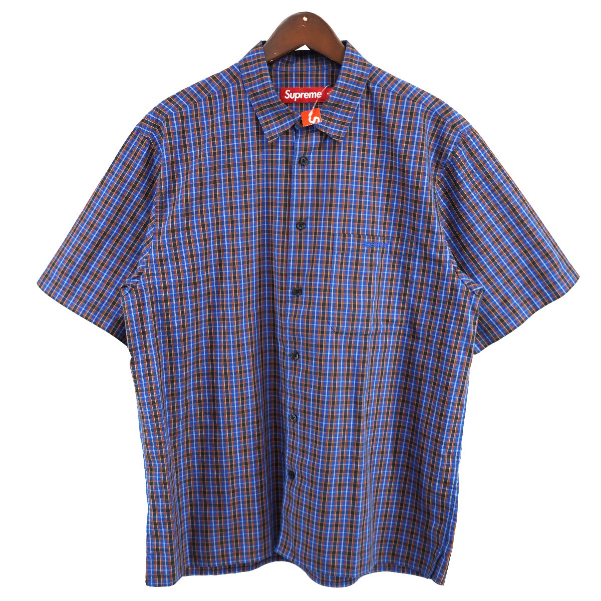 Supreme(シュプリーム) 25SS Mini Plaid S／S Shirtロゴ ミニ