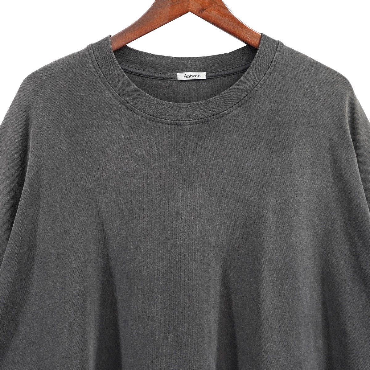 Antwort 24SS SS PROMOTION TEE - FADE BLACKバックロゴ エスエス プロモーション フェード加工 オーバーサイズ Tシャツ 古着・中古-4枚目のアイテム画像