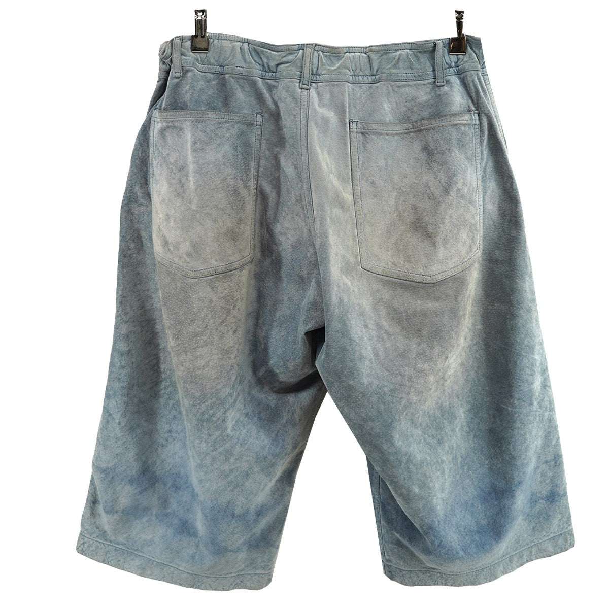 07SS Vintage Archive Old Pigskin Leather Cropped Pantsピッグレザー 加工 ショーツ ハーフパンツ レザーパンツ