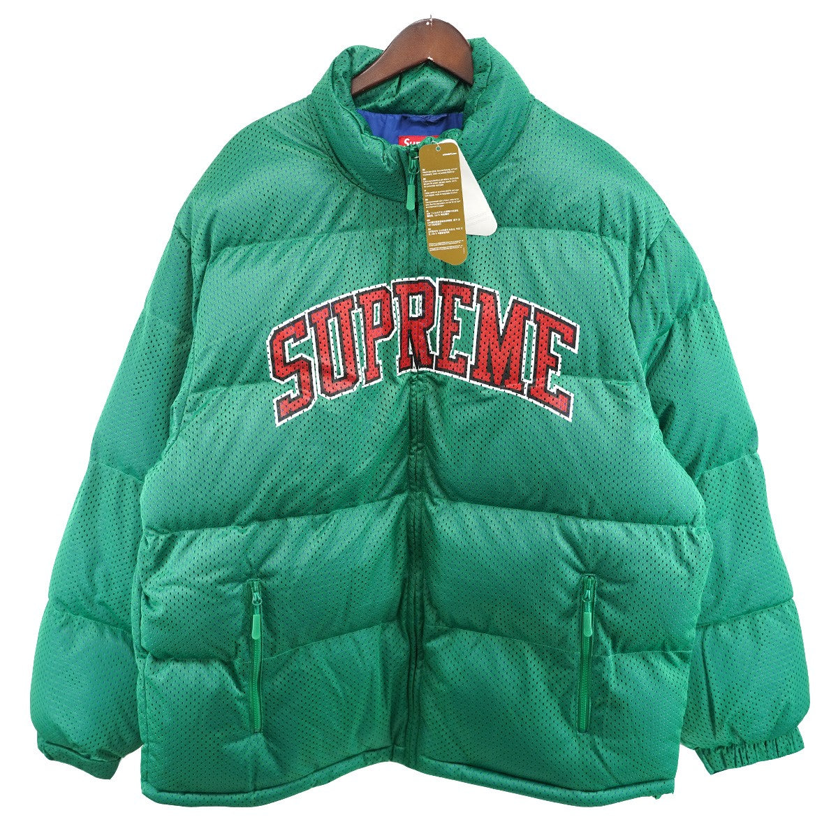 Supreme(シュプリーム) 23SS Mesh Jersey Puffer Jacket Arc Logo