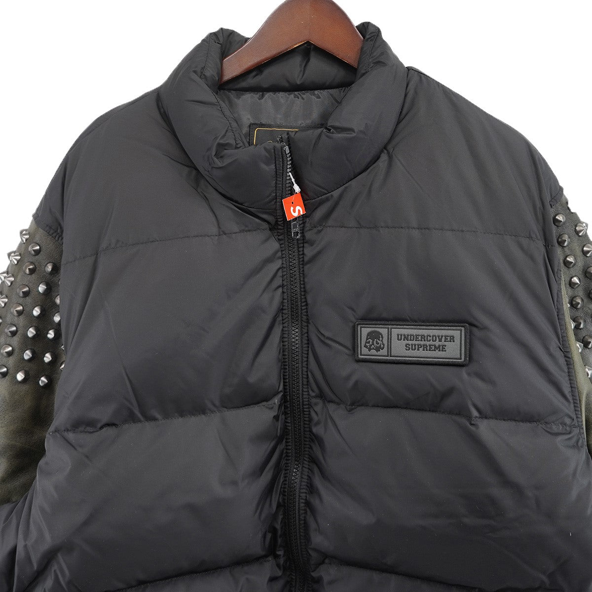 Supreme×UNDERCOVER 23SS Undercover Puffer Jacket 袖レザー 切替